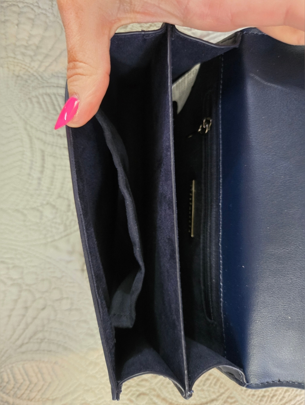 Steve Madden Black Crossbody Bag with Red Strawberry Print - Picture 5 of 5